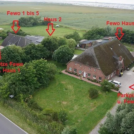 شقة Ferienhof-nordseekueste-fewo-6